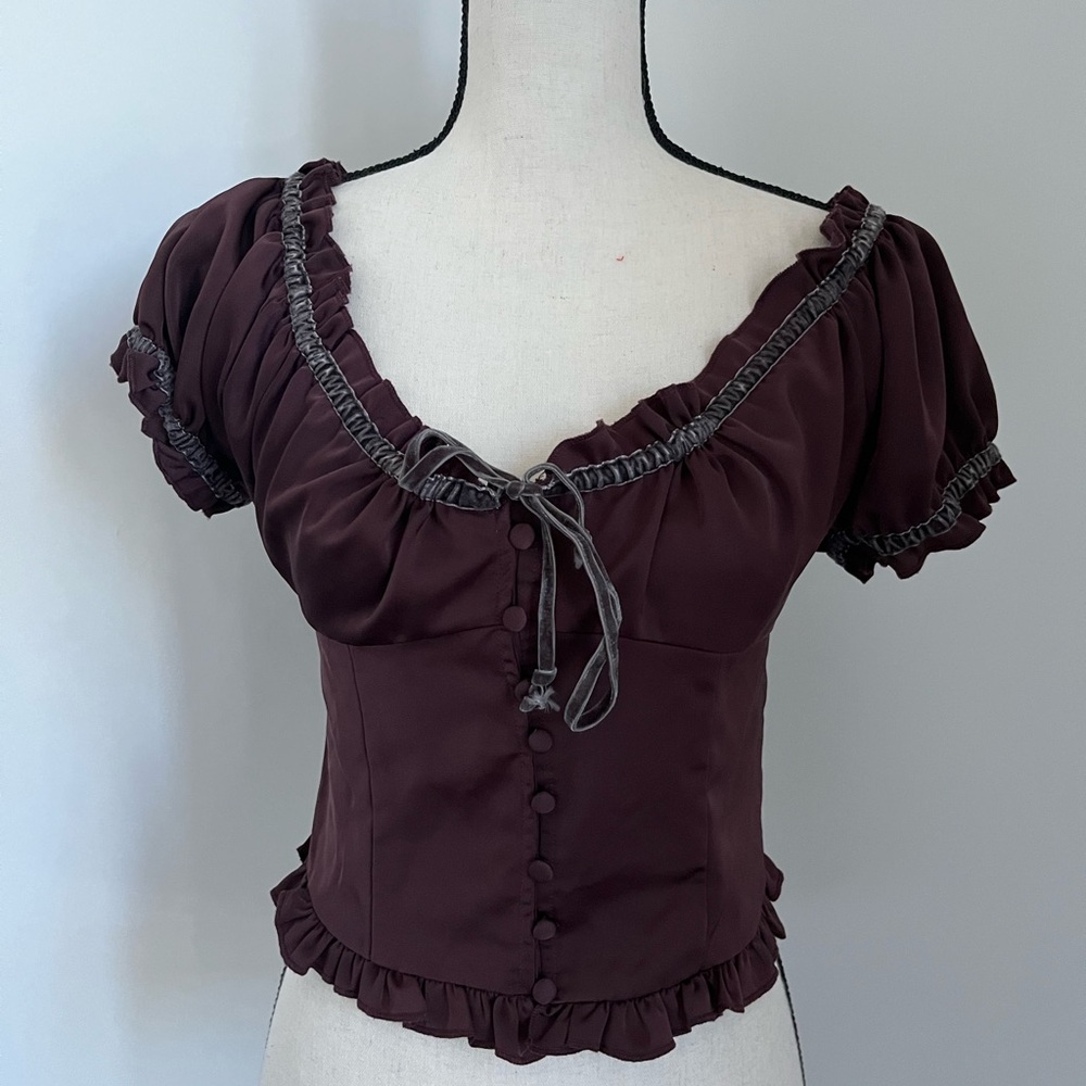 Urban Outfitters Peasant Blouse